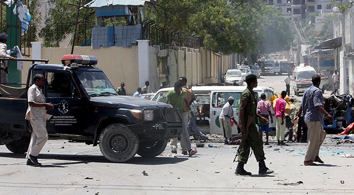 Somali&#039;de Yüksek Öğretim Bakanlığı&#039;na bombalı saldırı: 8 ölü