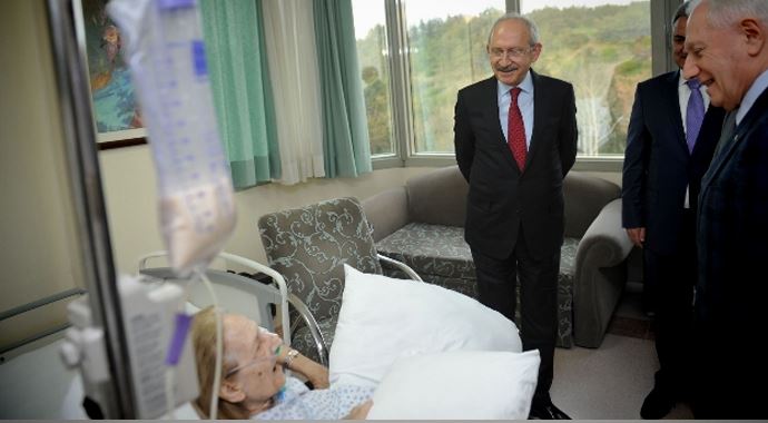 Kılıçdaroğlu&#039;ndan hasta ziyareti
