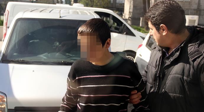 Kantinden hırsızlık yapan çocuk tutuklandı