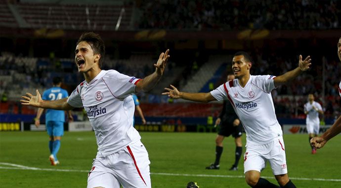 Sevilla Zenit&#039;i devirdi: 2-1 (Genel özeti)
