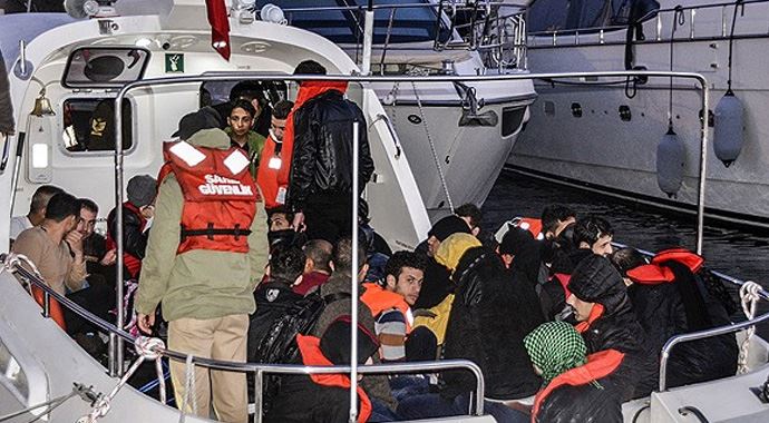 Bodrum&#039;da 39 kaçak yakalandı