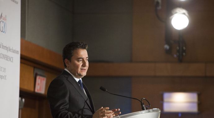 Babacan Washington'daki konferansa katıldı Babacan Washington'daki konferansa katıldı
