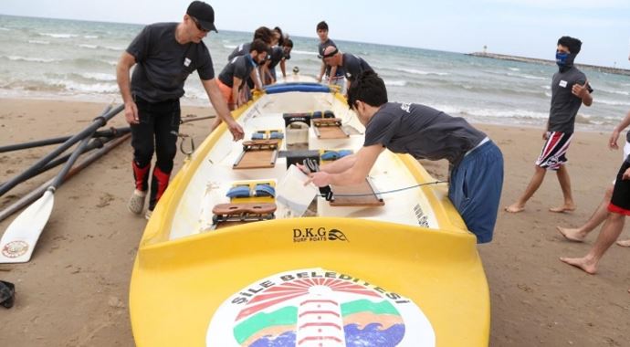 Şileli sporcular barış ve dostluğa kürek çekecek Şileli sporcular barış ve dostluğa kürek çekecek