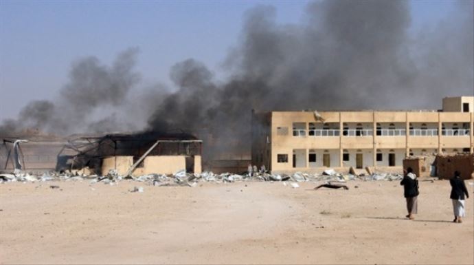 Yemen'deki Rus Konsolosluğu yerle bir edildi Yemen'deki Rus Konsolosluğu yerle bir edildi