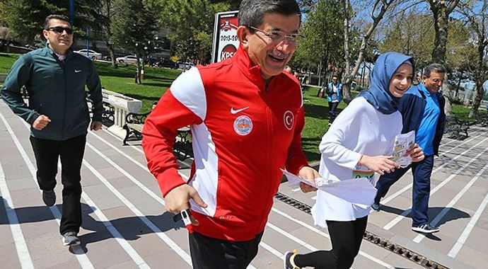 Başbakan sağlığını işte böyle koruyor