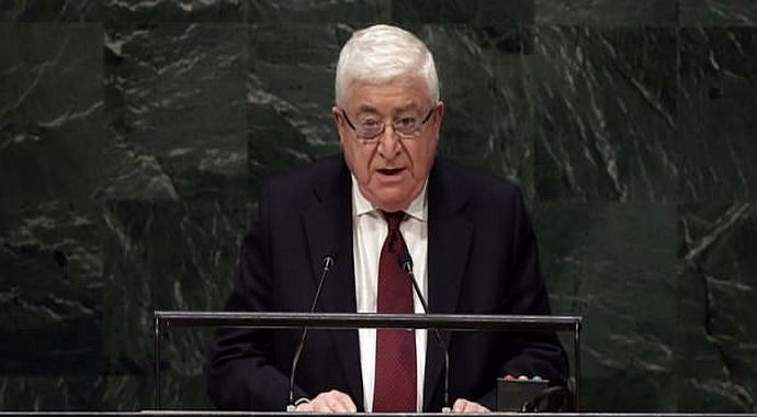 Irak Cumhurbaşkanı Türkiye'ye geliyor Irak Cumhurbaşkanı Türkiye'ye geliyor