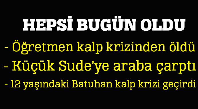 23 Nisan törenlerinden 3 acı haber geldi!