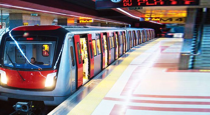 İstanbul'a 4 yeni metro müjdesi İstanbul'a 4 yeni metro müjdesi