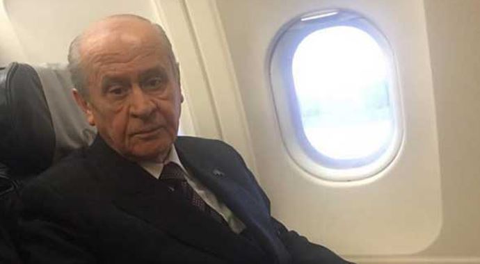Bahçeli uçak korkusunu yendi!