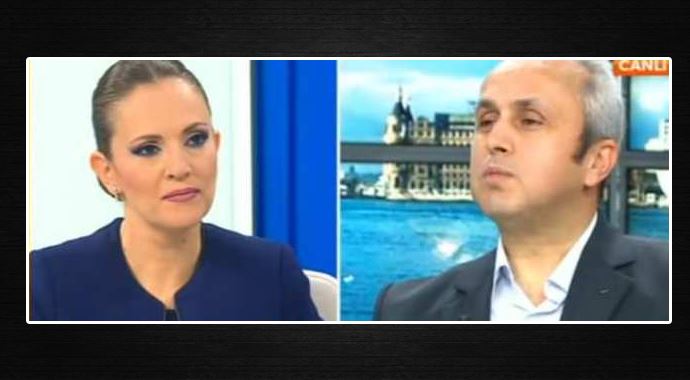 Davutoğlu'na canlı yayında ölüm tehdidi Davutoğlu'na canlı yayında ölüm tehdidi