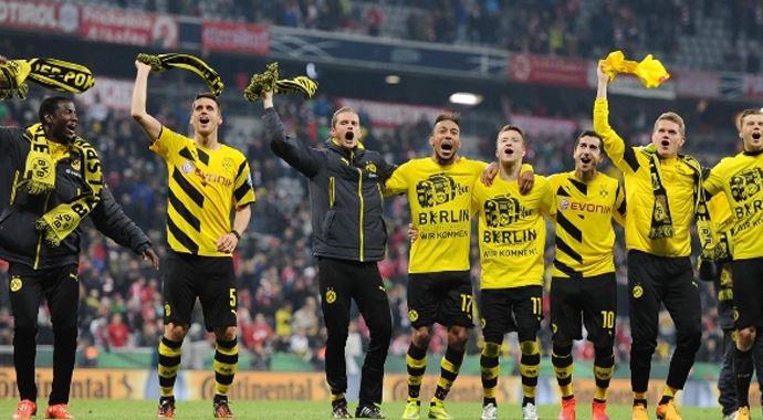 Dortmund finale yükseldi