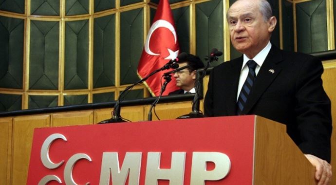 Bahçeli  KKTC Cumhurbaşkanı&#039;na sert çıktı