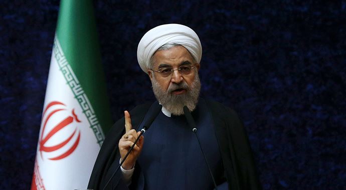 Ruhani: 'Ambargolar kaldırılmadan anlaşma imzalamayacağız' Ruhani: 'Ambargolar kaldırılmadan anlaşma imzalamayacağız'