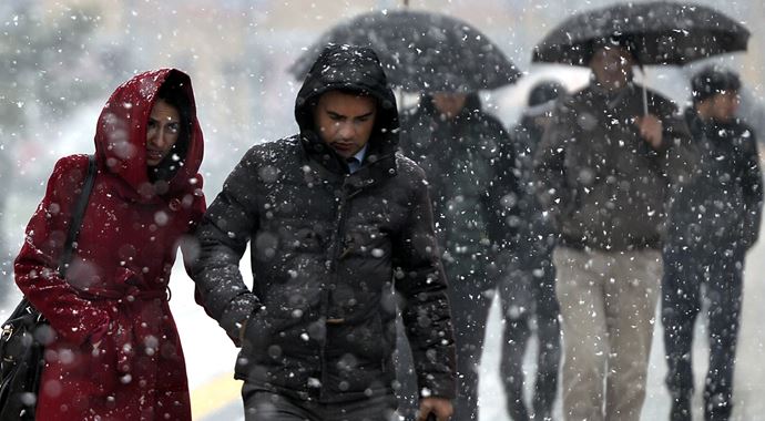11 ilde kar alarmı verildi, İstanbul'da dahil 4 ilde...