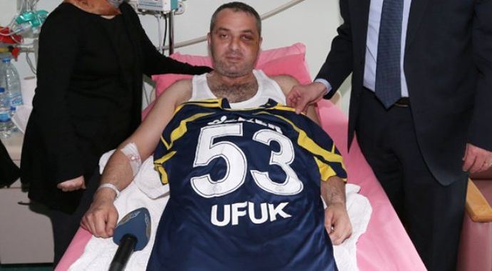 Fenerbahçe'nin otobüs şoförü Ufuk Kıran taburcu oldu