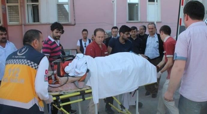 İşçi bayramında feci kaza!