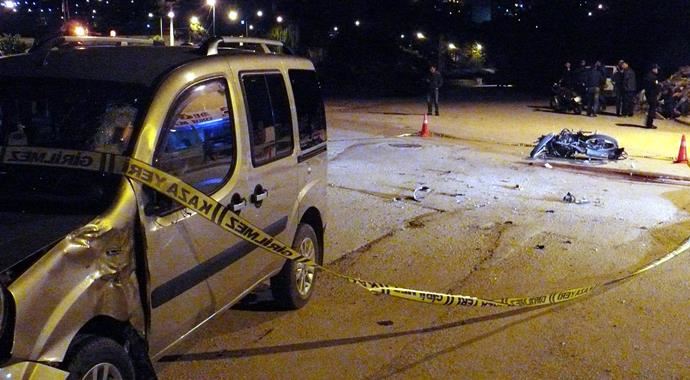 Tokat'ta trafik kazası, 1 ölü var