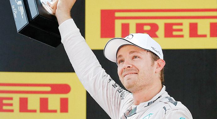 Rosberg siftah yaptı Rosberg siftah yaptı