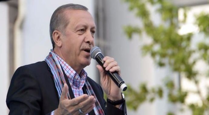 Erdoğan o anneye çiçek gönderdi