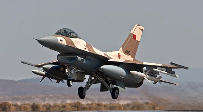 Yemen'de, Fas savaş uçağı düştü Yemen'de, Fas savaş uçağı düştü