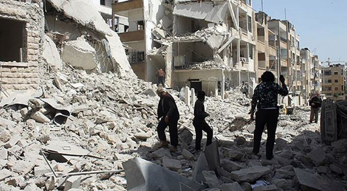Suriye'de salgın hastalık endişesi Suriye'de salgın hastalık endişesi