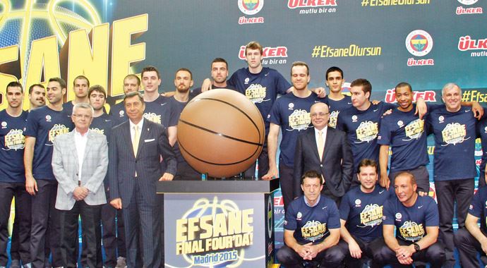 Fenerbahçe Ülker Madrid'de! Efsane olun gelin Fenerbahçe Ülker Madrid'de! Efsane olun gelin