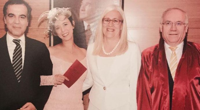Pelinsu Pir ve Levent Tülek 18 yıl sonra evlendi! Pelinsu Pir ve Levent Tülek 18 yıl sonra evlendi!
