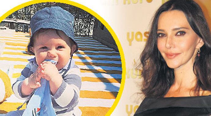 Hande Ataizi 9 aylık oğlunu diyete soktu Hande Ataizi 9 aylık oğlunu diyete soktu