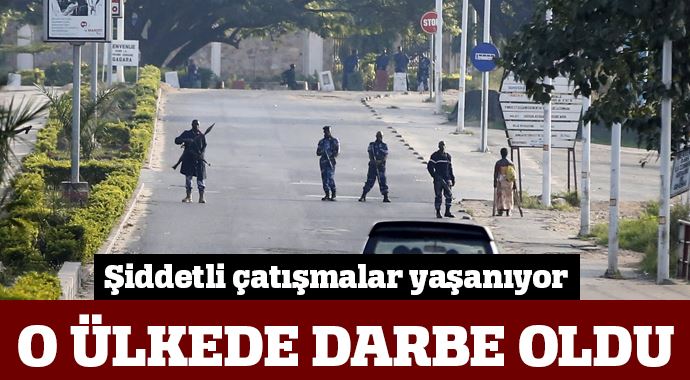 Burundi'de ordu yönetime el koydu Burundi'de ordu yönetime el koydu