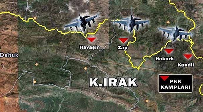 İran ordusu Kandil&#039;i bombaladı!