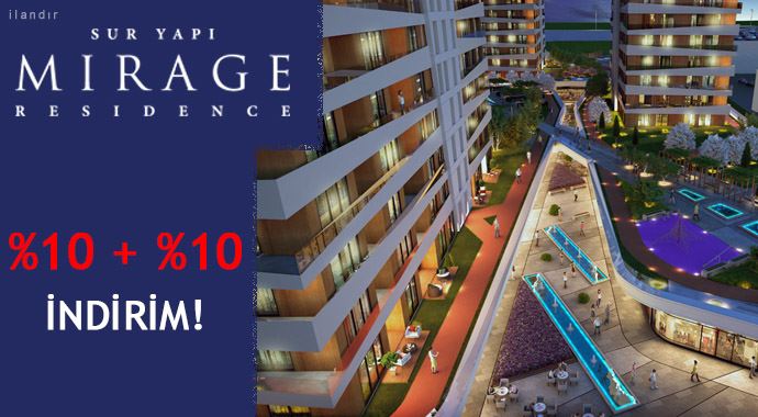 Sur Yapı Mirage Rezidans&#039;ta!