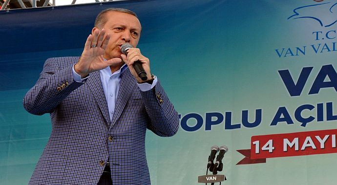 STV&#039;nin hilesi Erdoğan konuşurken ortaya çıktı