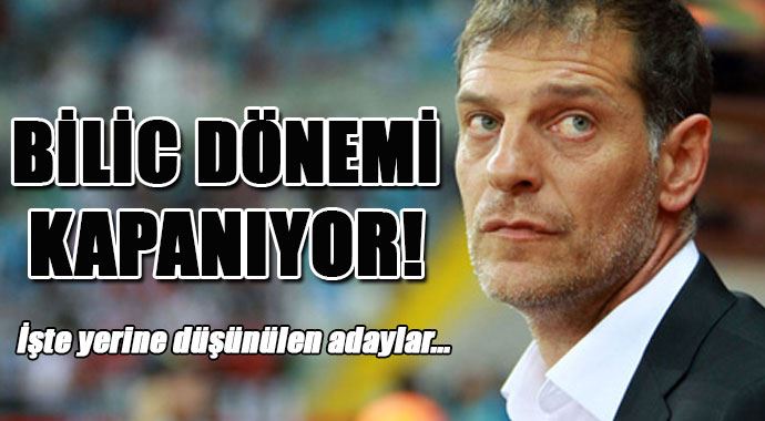 Beşiktaş'ta Bilic dönemi kapanıyor Beşiktaş'ta Bilic dönemi kapanıyor