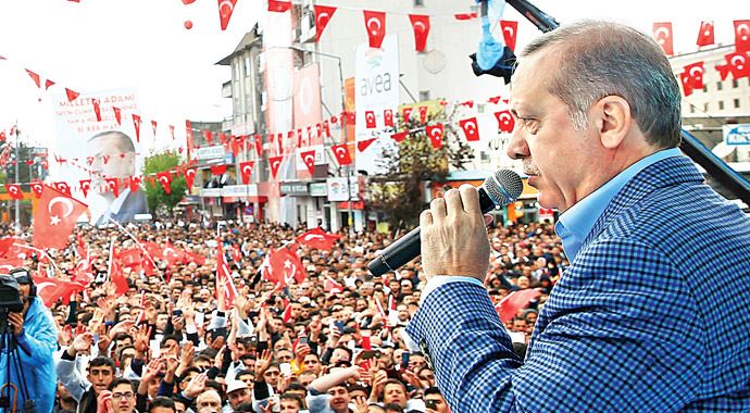 Cumhurbaşkanı Erdoğan: Sadece rükuda eğiliriz