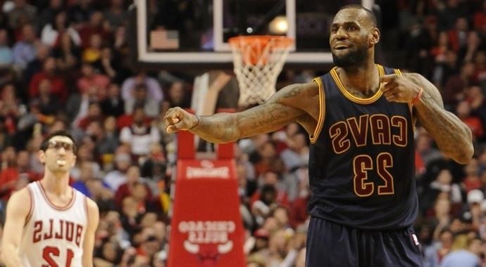 LeBron'lu Cavaliers uçuşa geçti LeBron'lu Cavaliers uçuşa geçti