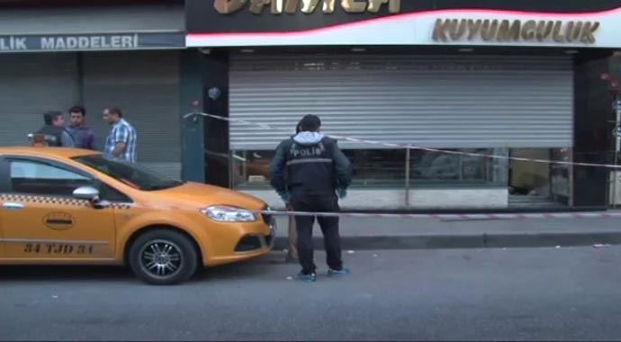 Beyoğlu'nda kuyumcu soygunu Beyoğlu'nda kuyumcu soygunu