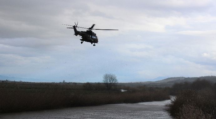 ABD helikopterinin enkazı bulundu ABD helikopterinin enkazı bulundu