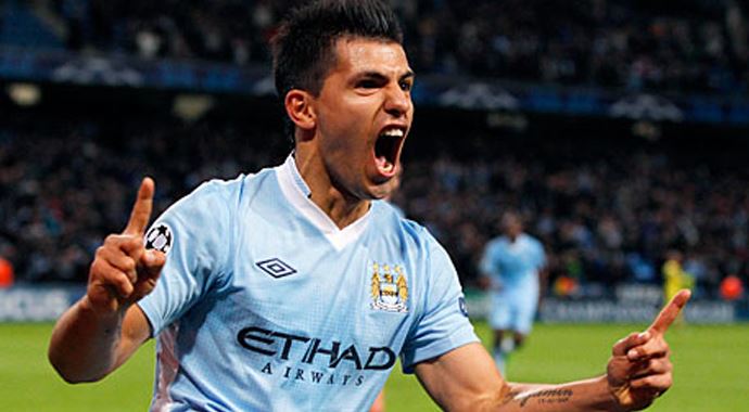 Agüero Real Madrid'e resti çekti Agüero Real Madrid'e resti çekti
