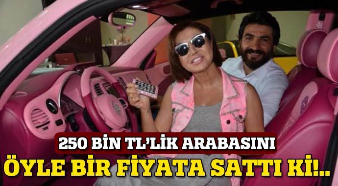 250 bin TL'lik arabasını 50 bin TL'ye sattı 250 bin TL'lik arabasını 50 bin TL'ye sattı