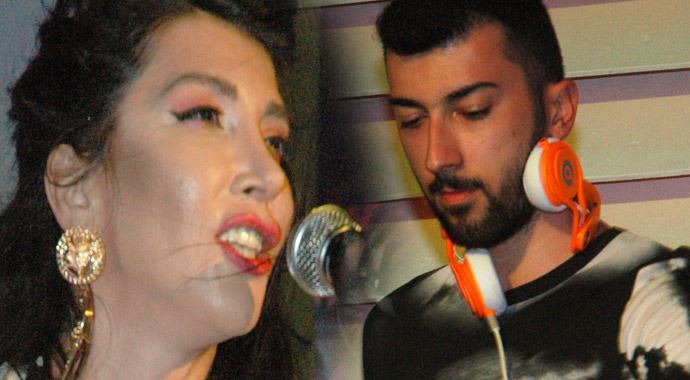 Hande Yener oğlu ile aynı sahnede Hande Yener oğlu ile aynı sahnede