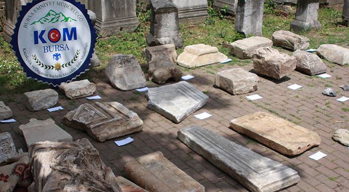 Bursa&#039;da tarihi eser operasyonu