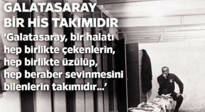 Galatasaray, efsane ismini andı Galatasaray, efsane ismini andı