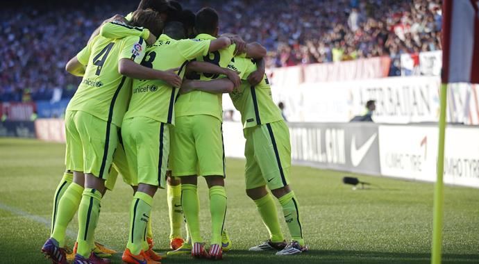 İspanya La Liga'da şampiyon Barcelona İspanya La Liga'da şampiyon Barcelona