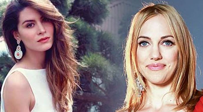Belçim Bilgin ile Meryem Uzerli aynı filmde Belçim Bilgin ile Meryem Uzerli aynı filmde