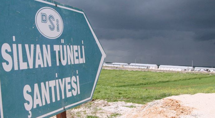Silvan tünelinde çalışmalar durduruldu