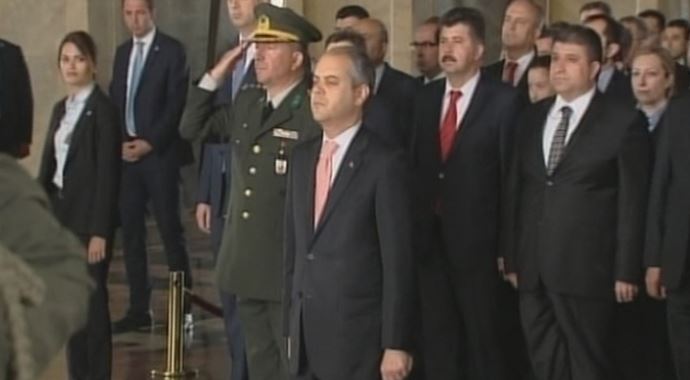 19 Mayıs için ilk tören Anıtkabir&#039;de