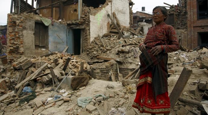 Nepal'de umutlar tükendi, ölü sayısı 6 bin 204'e yükseldi Nepal'de umutlar tükendi, ölü sayısı 6 bin 204'e yükseldi