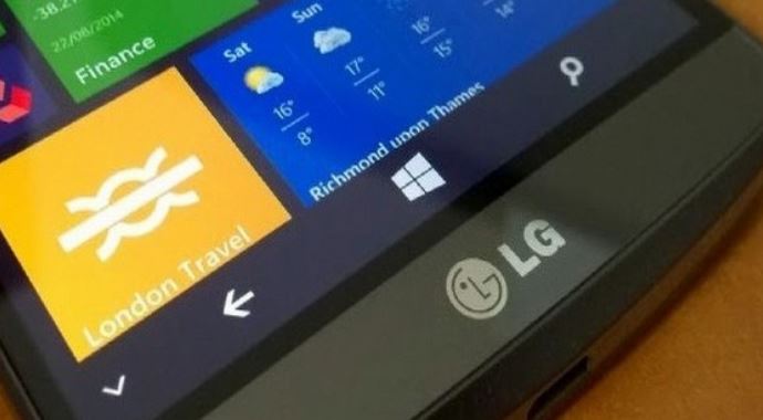 LG'nin Windows'lu yeni telefonu LG'nin Windows'lu yeni telefonu