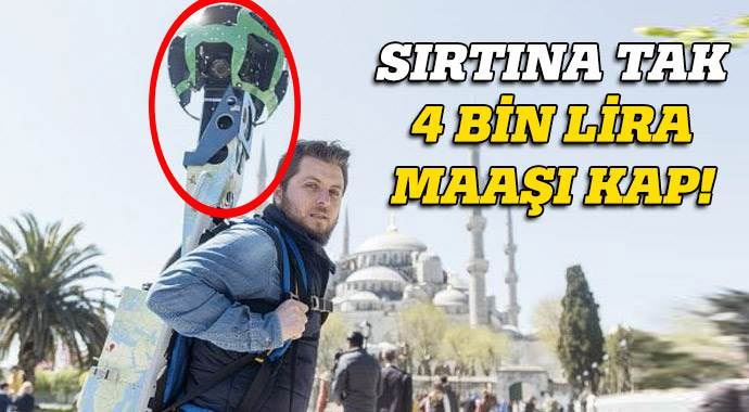 Bu kameralı sırt çantası aylık 4 bin TL kazandırıyor