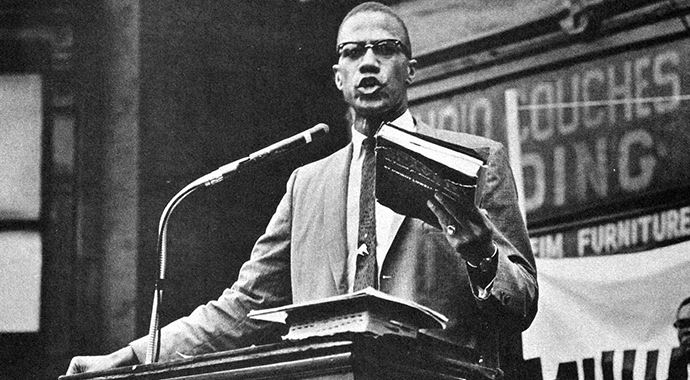 Malcolm X, doğumunun 90. yılında anıldı Malcolm X, doğumunun 90. yılında anıldı